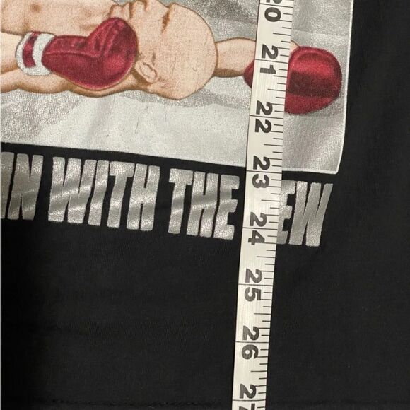 VTG Y2K BARACK OBAMA THE NEW CHAMP MUHAMMAD ALI T-SHIRT SIZE L BOXING - Picture 5 of 5